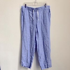LL Bean linen pants